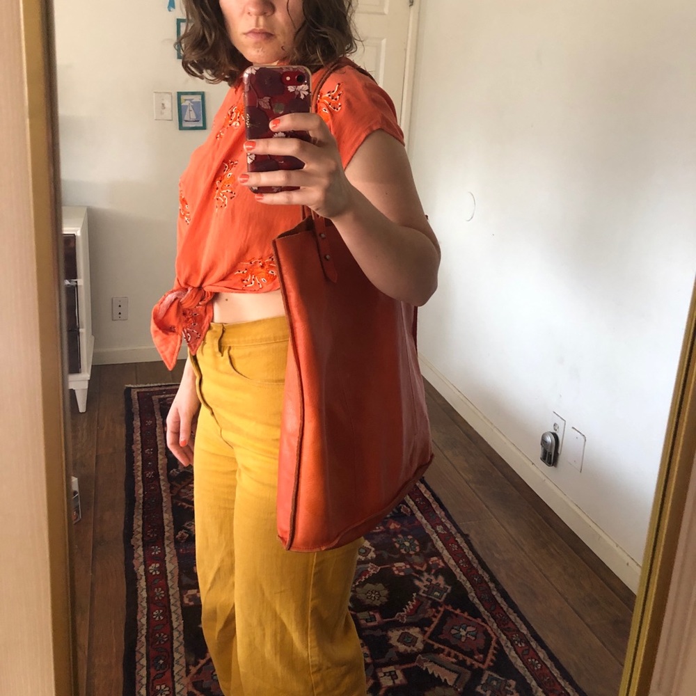 Madewell Red Tote